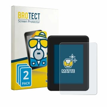 Parte frontal de un envase de producto con el logotipo de la marca BROTECT. Al lado se muestra el dispositivo Neodrives simply