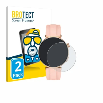 Parte frontal de un envase de producto con el logotipo de la marca BROTECT. Al lado se muestra el dispositivo Knauermann Pro 4