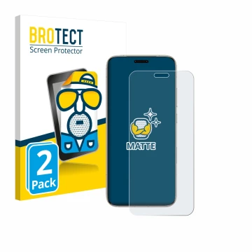 Parte frontal de un envase de producto con el logotipo de la marca BROTECT. Al lado se muestra el dispositivo Honor Magic 8 Pr