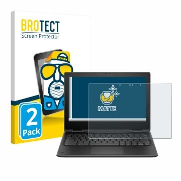 Parte frontal de un envase de producto con el logotipo de la marca BROTECT. Al lado se muestra el dispositivo HP Fortis Flip G