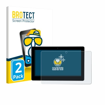 Parte frontal de un envase de producto con el logotipo de la marca BROTECT. Al lado se muestra el dispositivo Victron Energy G