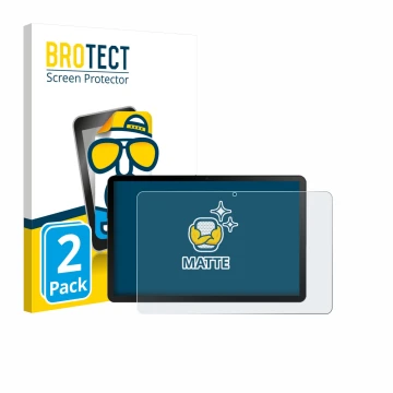 Parte frontal de un envase de producto con el logotipo de la marca BROTECT. Al lado se muestra el dispositivo Ainmel G9 11.5