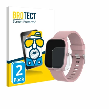 Parte frontal de un envase de producto con el logotipo de la marca BROTECT. Al lado se muestra el dispositivo Denver SWK-120RO