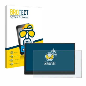 Parte frontal de un envase de producto con el logotipo de la marca BROTECT. Al lado se muestra el dispositivo Azeyou PM1506S 1