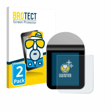 Parte frontal de un envase de producto con el logotipo de la marca BROTECT. Al lado se muestra el dispositivo KitchenBoss G330