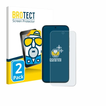 Parte frontal de un envase de producto con el logotipo de la marca BROTECT. Al lado se muestra el dispositivo Xiaomi Redmi Tur