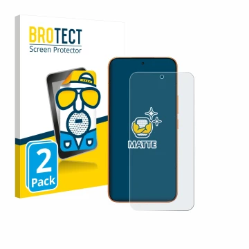 Parte frontal de un envase de producto con el logotipo de la marca BROTECT. Al lado se muestra el dispositivo Xiaomi Redmi Tur