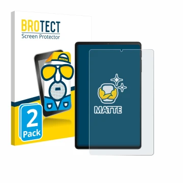 Parte frontal de un envase de producto con el logotipo de la marca BROTECT. Al lado se muestra el dispositivo Xiaomi Black Sha