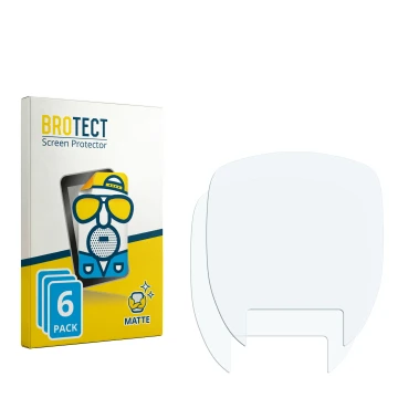 Parte frontal de un envase de producto con el logotipo de la marca BROTECT. Al lado está el protector de pantalla correspondie