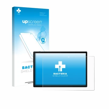 Parte frontal de un envase de producto con el logotipo de la marca upscreen. Al lado se muestra el dispositivo Meswao MES-B2 1
