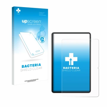 Parte frontal de un envase de producto con el logotipo de la marca upscreen. Al lado se muestra el dispositivo Redmagic Nova G