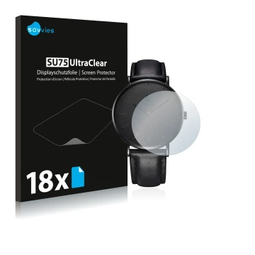 Parte frontal de un envase de producto con el logotipo de la marca Savvies. Al lado se muestra el dispositivo Alienwork IK Rel