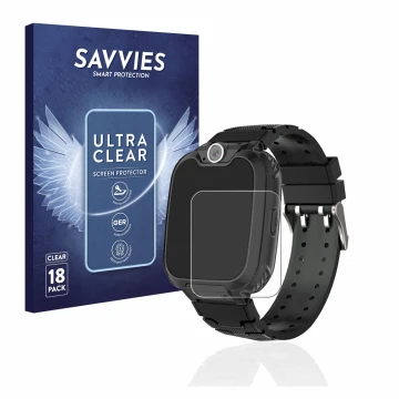 Parte frontal de un envase de producto con el logotipo de la marca Savvies. Al lado se muestra el dispositivo Pthtechus G-612 