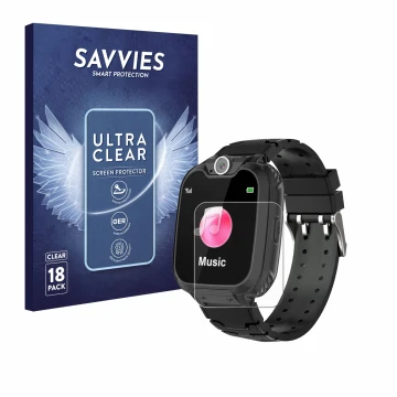 Parte frontal de un envase de producto con el logotipo de la marca Savvies. Al lado se muestra el dispositivo Auburet ETX001 c