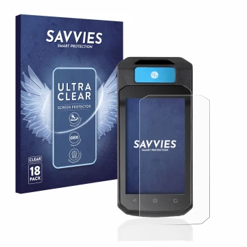 Parte frontal de un envase de producto con el logotipo de la marca Savvies. Al lado se muestra el dispositivo Accu-Chek Insigh