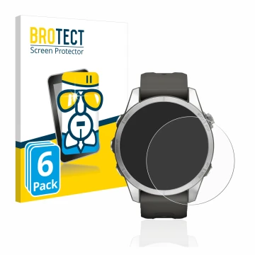 Parte frontal de un envase de producto con el logotipo de la marca Savvies. Al lado se muestra el dispositivo Garmin Fenix 7 P