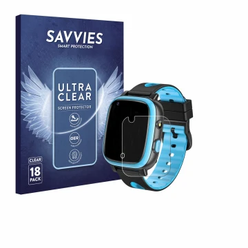 Parte frontal de un envase de producto con el logotipo de la marca Savvies. Al lado se muestra el dispositivo Aduogeng T5 con 