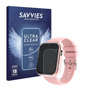 Parte frontal de un envase de producto con el logotipo de la marca Savvies. Al lado se muestra el dispositivo Igreeman X53 1.5