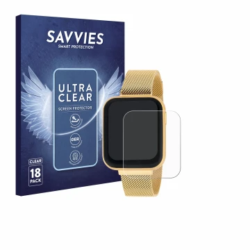 Parte frontal de un envase de producto con el logotipo de la marca Savvies. Al lado se muestra el dispositivo Liu Jo SWLJ053 1