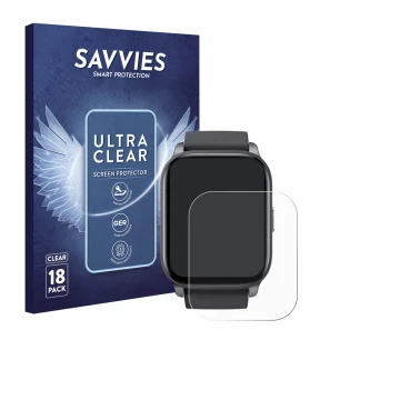 Parte frontal de un envase de producto con el logotipo de la marca Savvies. Al lado se muestra el dispositivo Toobur IDW17 con