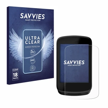 Parte frontal de un envase de producto con el logotipo de la marca Savvies. Al lado se muestra el dispositivo Magene C606 con 