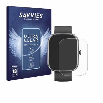 Parte frontal de un envase de producto con el logotipo de la marca Savvies. Al lado se muestra el dispositivo Matast T60 1.91