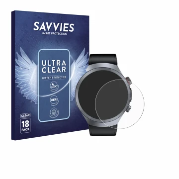 Parte frontal de un envase de producto con el logotipo de la marca Savvies. Al lado se muestra el dispositivo Knauermann Pro 3
