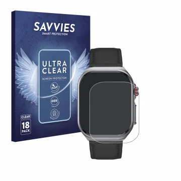 Parte frontal de un envase de producto con el logotipo de la marca Savvies. Al lado se muestra el dispositivo Knauermann Pro 3