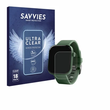 Parte frontal de un envase de producto con el logotipo de la marca Savvies. Al lado se muestra el dispositivo Reflex Active SE