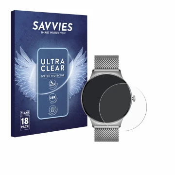 Parte frontal de un envase de producto con el logotipo de la marca Savvies. Al lado se muestra el dispositivo Pireware Slim Sm