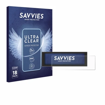 Parte frontal de un envase de producto con el logotipo de la marca Savvies. Al lado se muestra el dispositivo EcoFlow DELTA 3 