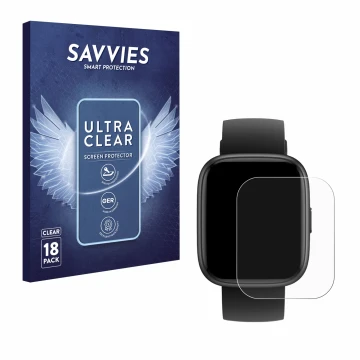 Parte frontal de un envase de producto con el logotipo de la marca Savvies. Al lado se muestra el dispositivo Cillso IDW26 1.8