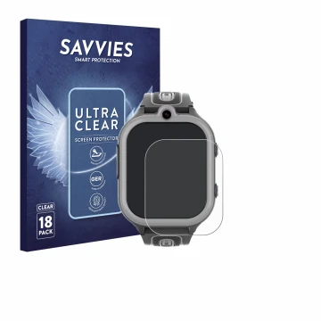 Parte frontal de un envase de producto con el logotipo de la marca Savvies. Al lado se muestra el dispositivo Valdus DF91 con 