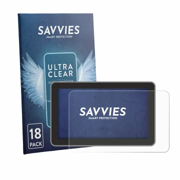 Parte frontal de un envase de producto con el logotipo de la marca Savvies. Al lado se muestra el dispositivo Bambu Lab H2C co