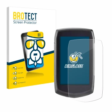 Parte frontal de un envase de producto con el logotipo de la marca BROTECT. Al lado se muestra el dispositivo A-Rival Teasi On