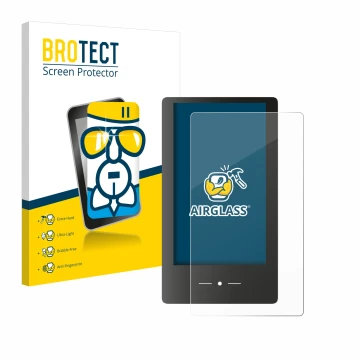 Parte frontal de un envase de producto con el logotipo de la marca BROTECT. Al lado se muestra el dispositivo REINER SCT timeC