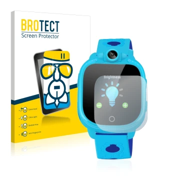 Parte frontal de un envase de producto con el logotipo de la marca BROTECT. Al lado se muestra el dispositivo Prograce 1.5