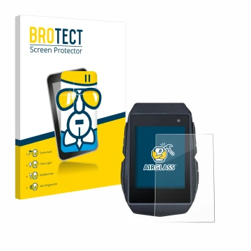 Parte frontal de un envase de producto con el logotipo de la marca BROTECT. Al lado se muestra el dispositivo Sigma ROX 11.1 E