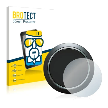 Parte frontal de un envase de producto con el logotipo de la marca BROTECT. Al lado se muestra el dispositivo OOONO CO-Driver 