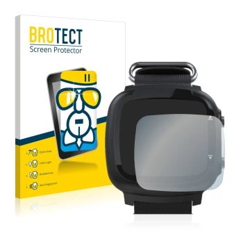 Parte frontal de un envase de producto con el logotipo de la marca BROTECT. Al lado se muestra el dispositivo Aqualung i330r c