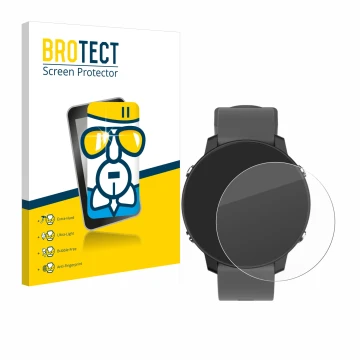 Parte frontal de un envase de producto con el logotipo de la marca BROTECT. Al lado se muestra el dispositivo Shot Scope G5 GP