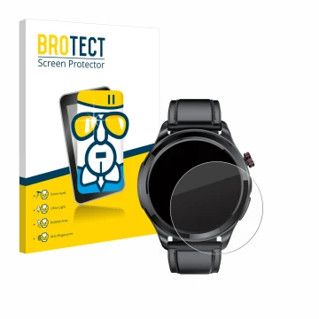 Parte frontal de un envase de producto con el logotipo de la marca BROTECT. Al lado se muestra el dispositivo Kardena Care Pro