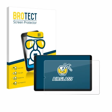 Parte frontal de un envase de producto con el logotipo de la marca BROTECT. Al lado se muestra el dispositivo Lenovo Legion Y7