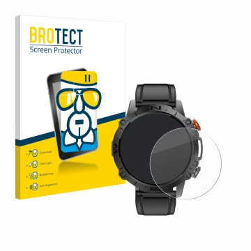 Parte frontal de un envase de producto con el logotipo de la marca BROTECT. Al lado se muestra el dispositivo LIGE DFA-ST19 1.