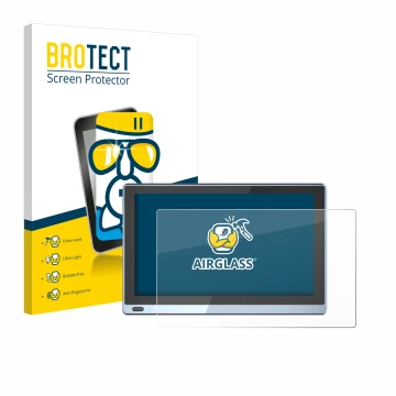 Parte frontal de un envase de producto con el logotipo de la marca BROTECT. Al lado se muestra el dispositivo Higole Gole 1 Pr