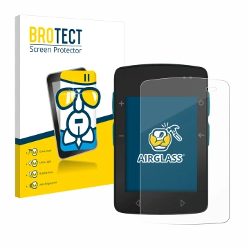 Parte frontal de un envase de producto con el logotipo de la marca BROTECT. Al lado se muestra el dispositivo TwoNav Roc con s