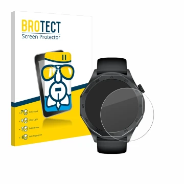 Parte frontal de un envase de producto con el logotipo de la marca BROTECT. Al lado se muestra el dispositivo Kardena Care Pro