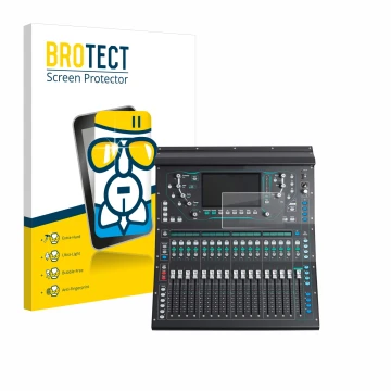 Parte frontal de un envase de producto con el logotipo de la marca BROTECT. Al lado se muestra el dispositivo Allen&Heat SQ5 c