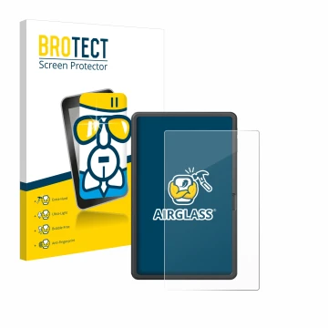 Parte frontal de un envase de producto con el logotipo de la marca BROTECT. Al lado se muestra el dispositivo SGIN T12S 11.97