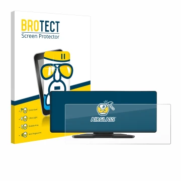 Parte frontal de un envase de producto con el logotipo de la marca BROTECT. Al lado se muestra el dispositivo Carpuride W903 9